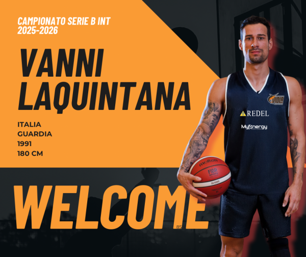 Vanni Laquintana alla Viola Regio Calabria: talento e leadership per infiammare i neroarancio