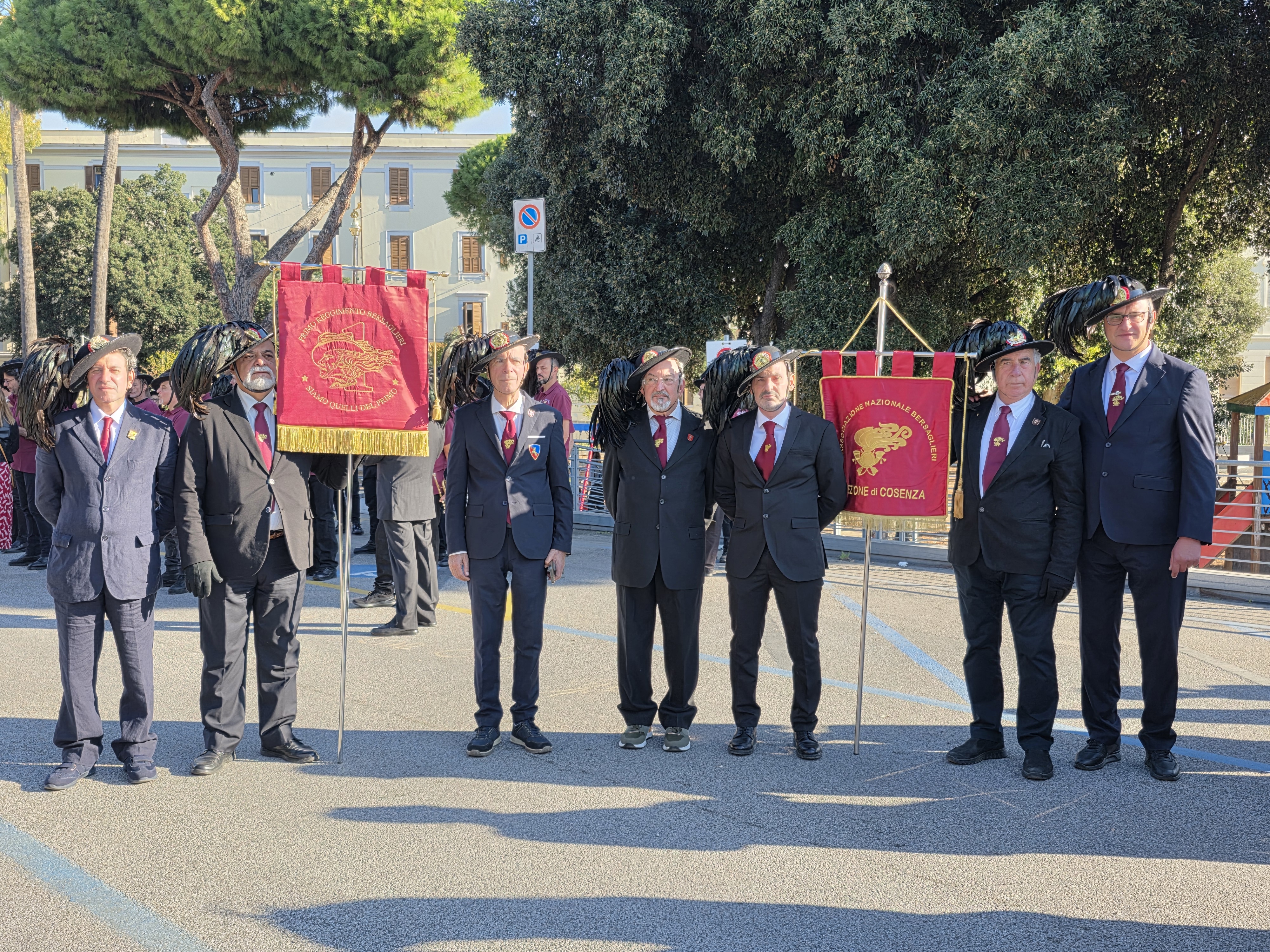 La Sezione Bersaglieri di Cosenza al Raduno Regionale del Lazio e al 3° Raduno di "Quelli del Primo" a Civitavecchia