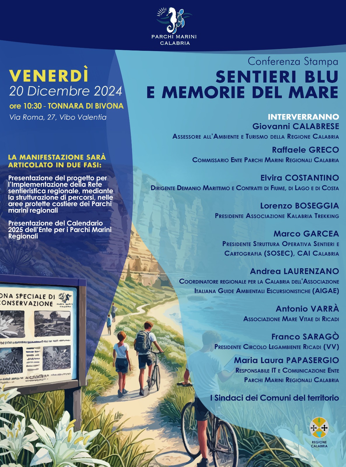 Tutto pronto per la presentazione di "Sentieri blu e memorie del mare"